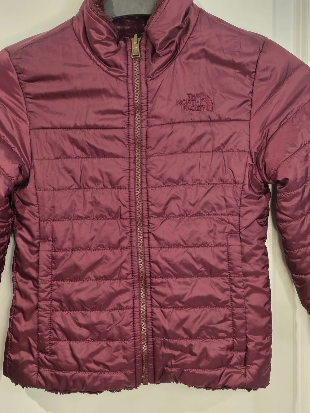 The North Face Girl Reversible Mossbud Swirl Jacket